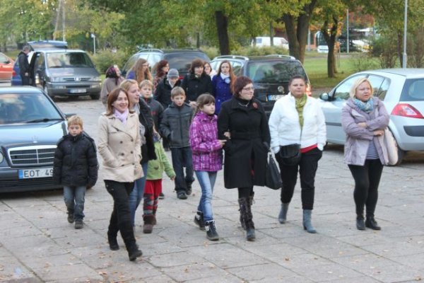 Josvainių miestelyje – tikras sujudimas