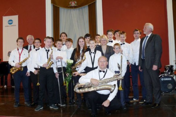 Kėdainių muzikos mokyklos bigbendas dalyvavo Žvaigždžių ir žvaigždučių šventėje
