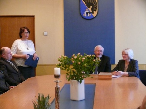 Savivaldybėje pagerbti Gražiausiai papuošto pastato konkurso nugalėtojai