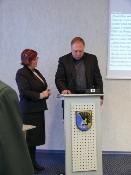 16-ajame Kėdainių rajono savivaldybės tarybos posėdyje prisiekė naujas tarybos narys