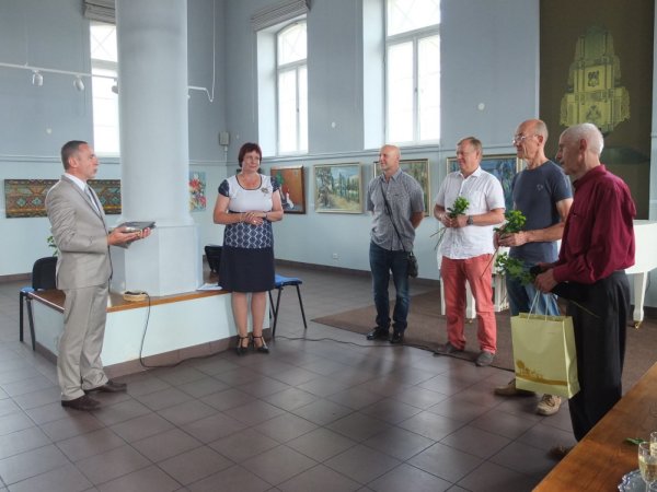  Miesto šventės metu atidaryta Lietuvos tapytojų paroda
