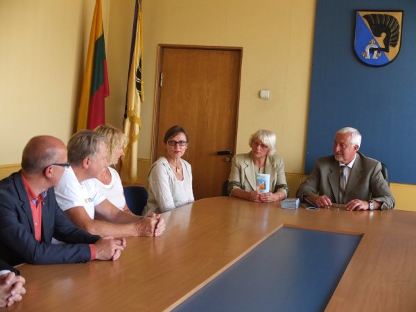Savivaldybėje  lankėsi  švedai