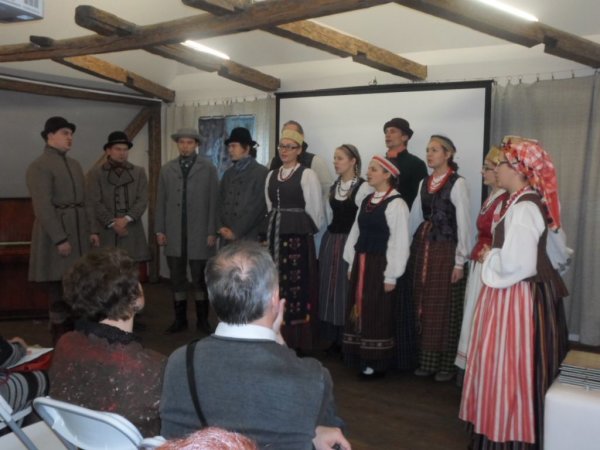 Kėdainietiškoji tarmė po 1863 m. sukilimo muziejaus skliautais...