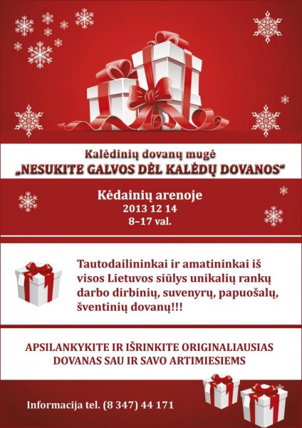Artimiausi kultūros ir pramogų renginiai Kėdainių arenoje