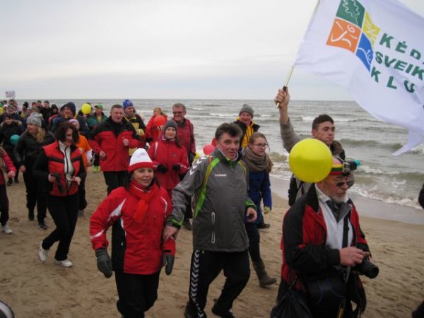 Kėdainiečiai grūdinimosi ir sveikatos šventėje „Palangos ruoniai-2014“