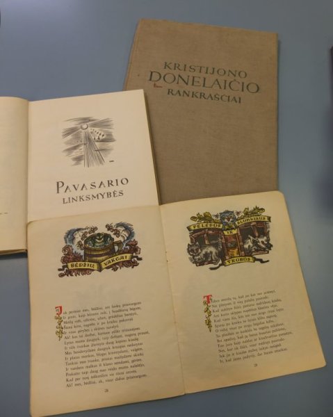 K. Donelaičio „Metų“ skaitymais Vilniuje pradedame jam skirtus metus