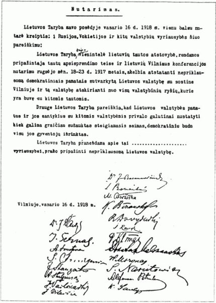 Vasario 16-oji prieš 96-erius metus. Kas tuomet vyko Kėdainiuose?
