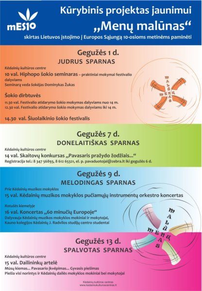 Gegužės 7-ąją – Skaitovų konkursas „Pavasaris pražydo žodžiais...”