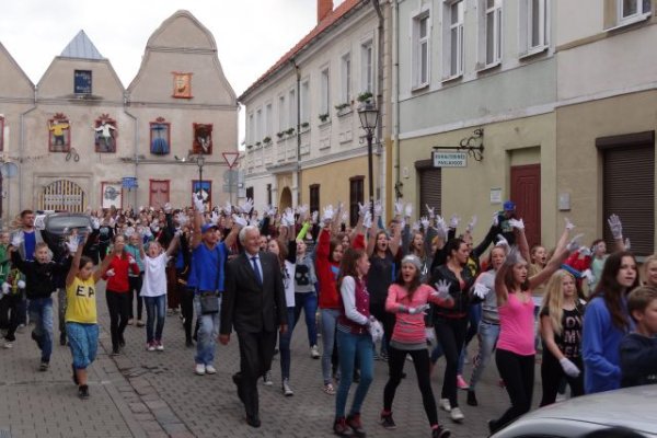 Karavanas „Miestas ant ratų“ buvo sustojęs Kėdainiuose
