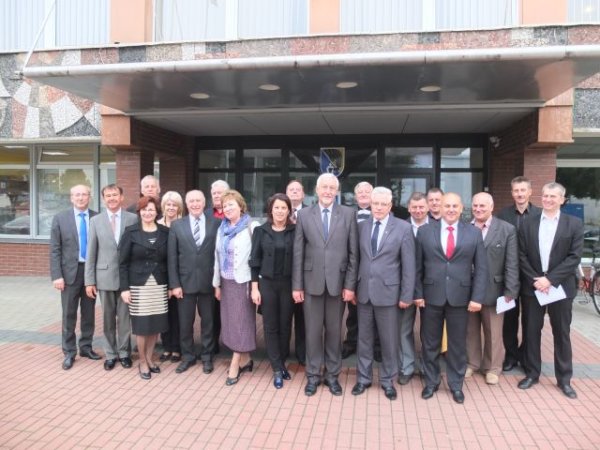 Tauragės rajono savivaldybės atstovai susipažino su kėdainiečių veikla