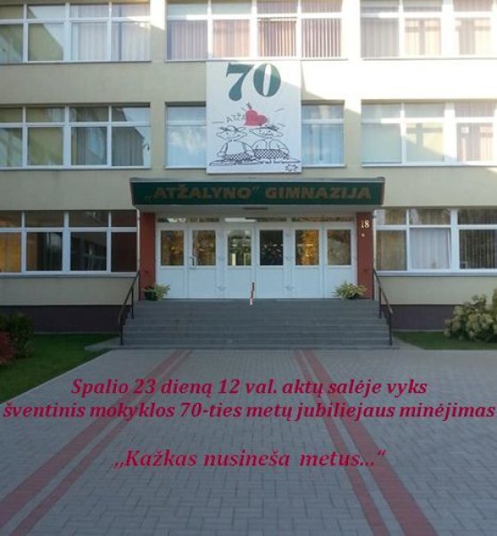 „Kažkas nusineša metus“ − Kėdainių „Atžalyno″ gimnazijoje 