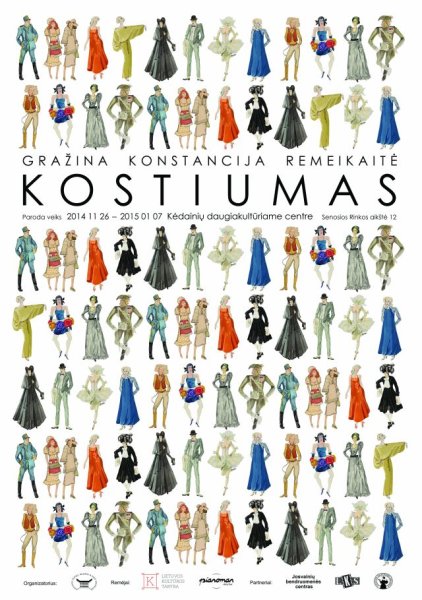  G. Remeikaitės sukurtų kostiumų paroda