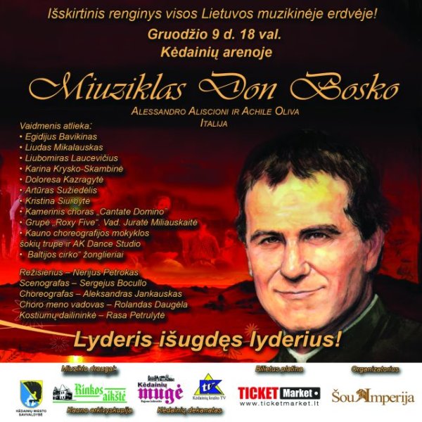 Nepraleiskite progos pažiūrėti miuziklo