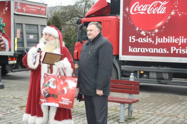 Kalėdų karavanas buvo užsukęs ir į Kėdainius