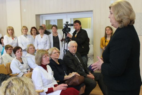 Sveikatos apsaugos ministrė R. Šalaševičiūtė: „Kėdainių medicinos situacija yra gera“