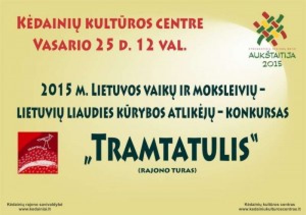 Šiandien -  „Tramtatulis 2015“