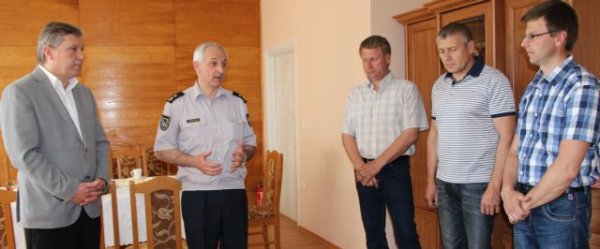 Ugniagesių talkininkams įteiktos padėkos