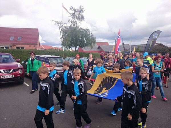 Sidabrinės jaunųjų futbolininkų pergalės Danijoje