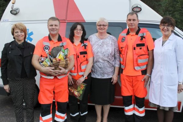 Išlydėti į Lietuvos greitosios medicinos pagalbos žaidynes 