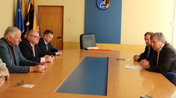 Marijampolės savivaldybės delegacija domėjosi Kėdainių arena