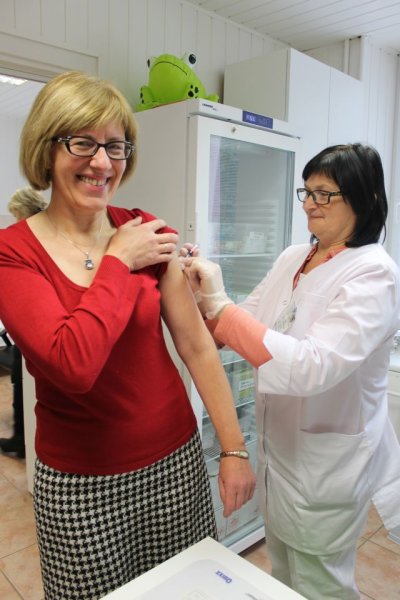 Kviečia palaikyti iniciatyvą ir skiepytis nuo gripo