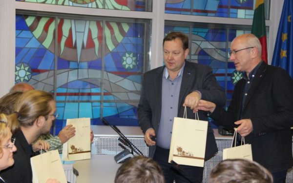 Savivaldybėje lankėsi svečių iš Zemerdos miesto delegacija