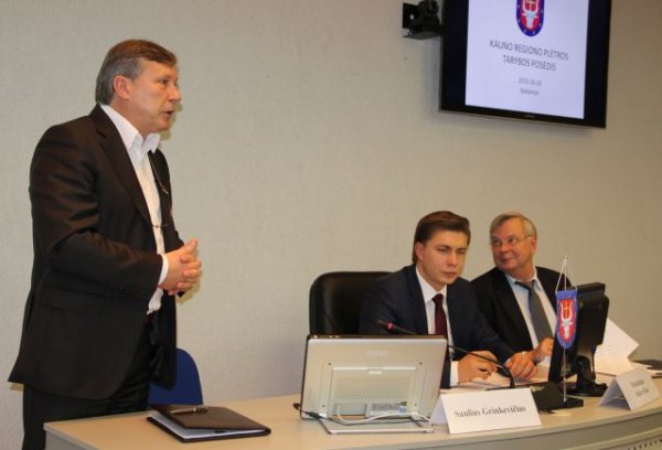 Kauno regiono plėtros tarybos posėdyje Kėdainiuose aptartos ES finansavimo perspektyvos