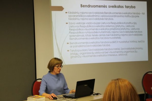 Pristatyti projektai, pasidalinta patirtimi