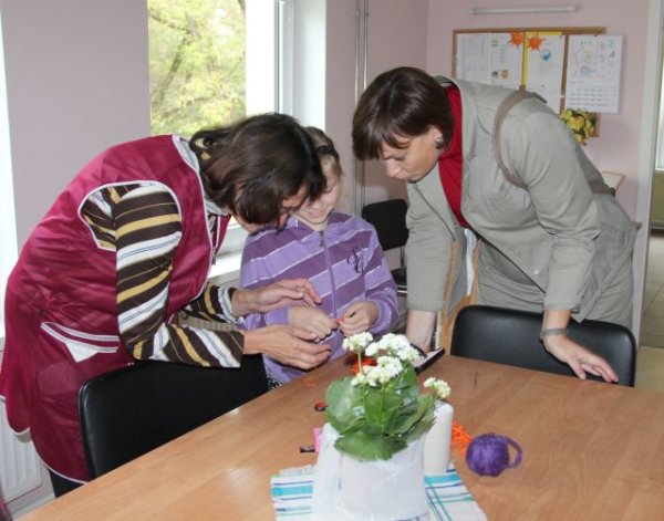 Vaikų dienos centre vaikai gali saugiai ir turiningai leisti laiką