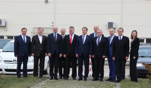 Kėdainiuose lankėsi Latvijos ministras pirmininkas M. Kučinskis