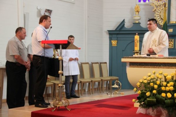 Prisiekė naujas Kėdainių dekanato dekanas N. Martinkus