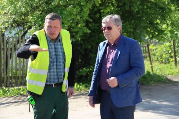 Mieste ir rajone intensyviai tvarkomos gatvės ir keliai