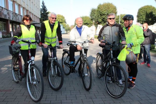 Europos judriąją savaitę kėdainiečiai užbaigė dviračių žygiu