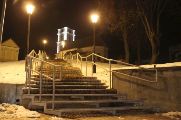 Evangelikų liuteronų bažnyčios apšvietimu prasidėjo naujas projektas