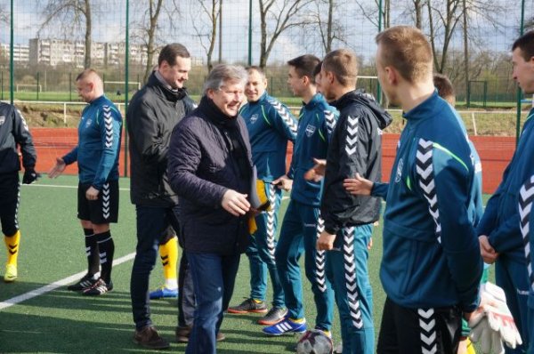Futbolo klubo „Nevėžis“ futbolininkai pradėjo naują sezoną 