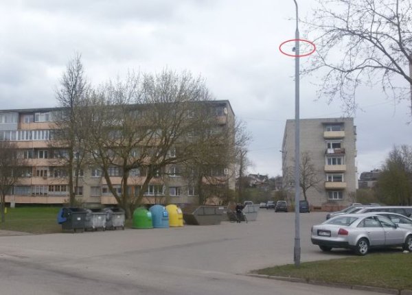 Šiukšlintojus stebės vaizdo kameros