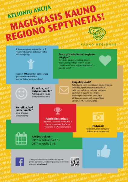 Prasidėjo kelionių akcija „Magiškasis Kauno regiono septynetas“