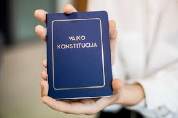„Vaiko Konstitucija“ Kėdainių rajono penktokams