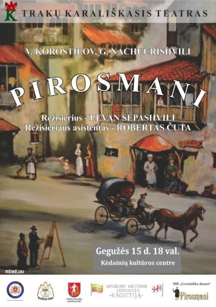 Šeimos dienai Kėdainių kultūros centre – spektaklis „Pirosmani“