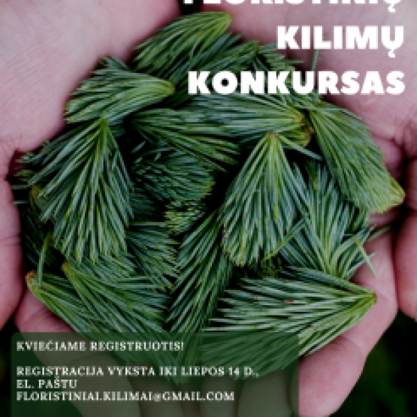 Kviečia dalyvauti floristinių kilimų konkurse Anykščiuose