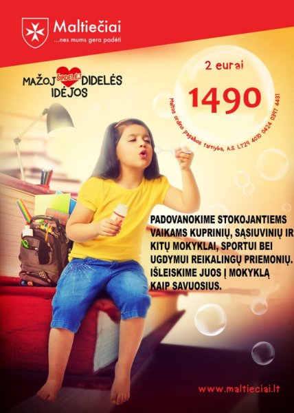 Visi kartu užtikrinkime galimybę mokytis