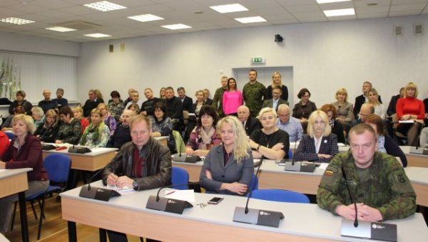 Rajono savivaldybėje įvyko įvadinis mobilizacinio mokymo seminaras 