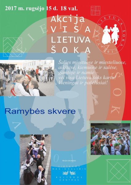 Rugsėjo 15 d. kviečiame šokti su visa Lietuva