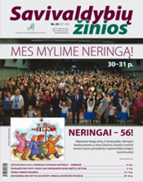 Apie mus rašo „Savivaldybių žiniose"