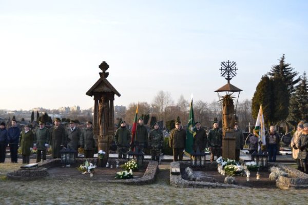 Kėdainių krašte paminėta Sausio 13-oji – Laisvės gynėjų diena