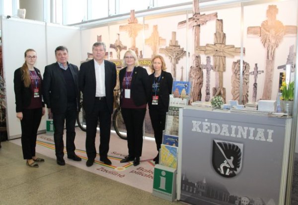 Turizmo parodoje „Adventur 2018“ Kėdainiai pristatė V. Svirskio kryždirbystės paveldą