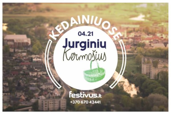 Skelbiama „Jurginių kermošiaus“ Kėdainiuose registracija