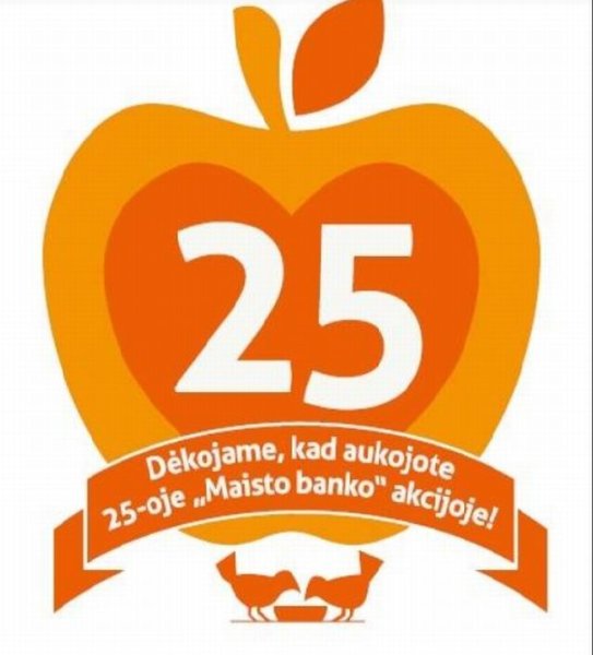 „Maisto banko“ akcijos metu maisto produktų nupirkta už beveik 9 tūkst. Eur