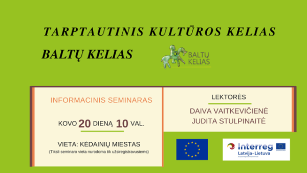 Kviečiame į seminarą