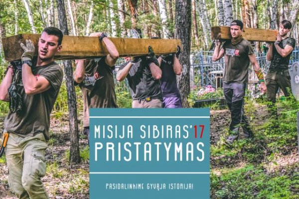 Kviečiame į ekspedicijos „Misija Sibiras`17“ pristatymą 